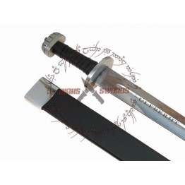 ULFBERHT VIKING SWORD BATTLE READY FULL TANG PEENED HISTORICAL OAKESHOTT TYPE X STAINLESS STEEL